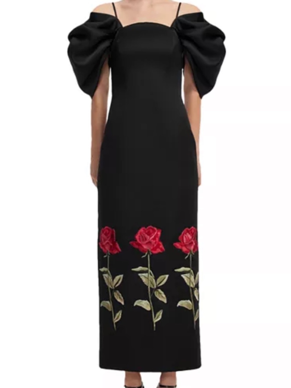 Leo Lin Arabella Embroidered Maxi Dress